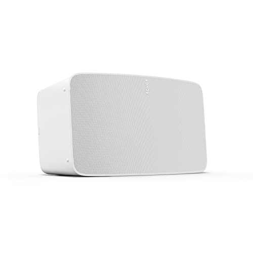 Sonos Five SNS-FIVE1EU1 - el altavoz inteligente y potente compatible con AirPlay de Apple en dispositivos iOS, color blanco