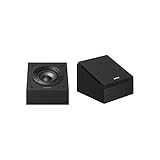 Sony SS-CSE - Altavoces Dolby Atmos (Surround de Cine en sólida Cada de MDF, configuración Flexible sobre Altavoz o instalados en Pared), Color Negro