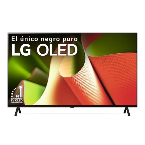 LG OLED55B46LA, 55', OLED 4K, Serie B4, 3840x2160, Smart TV, WebOS24, Procesador a8, Dolby Vision, Dolby Atmos, TV Gaming, 120 Hz, AMD FreeSync, Negro