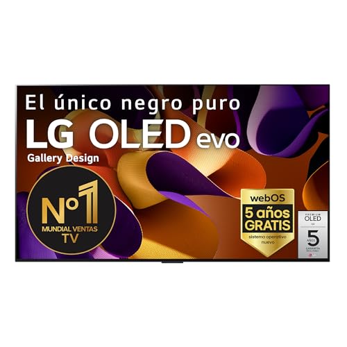 LG OLED77G45LW, 77', OLED EVO* 4K, série G4, Smart TV, WebOS24, processador a11, visão Dolby, Dolby Atmos, webOS 24, 3840 x 2160, TV Gaming, 144 Hz, integração de Parede, negração. Preto