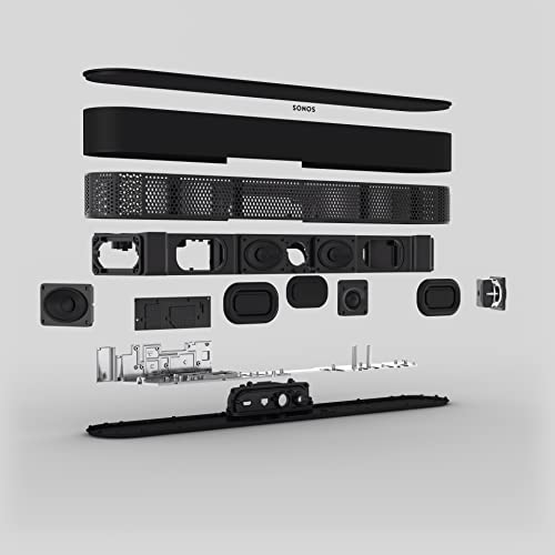 Sonos Barra de Sonido Beam (2.ª Gen.) compacta con Dolby Atmos y Control por Voz - Negro