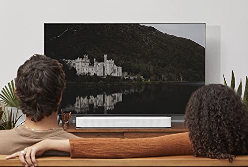 sonos Barra de Sonido Beam (2.ª Gen.) compacta con Dolby Atmos y Control por Voz - Blanco