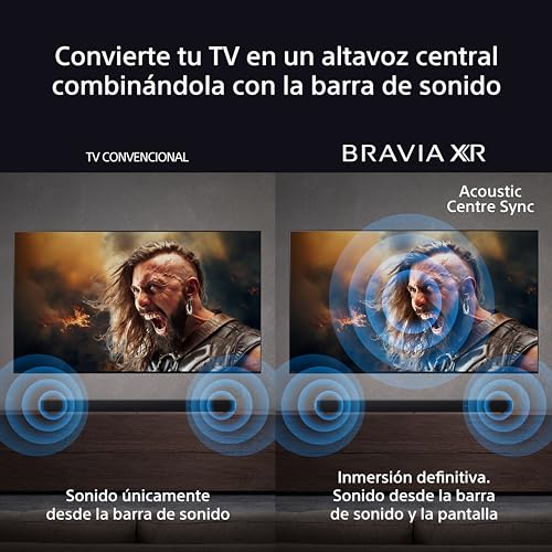 SONY BRAVIA Theatre Bar 8 – Barra de Sonido TV, Dolby Atmos® 11 Altavoces, Wi-Fi®, Bluetooth®, 360 Spatial Sound Mapping, Modelo 2024